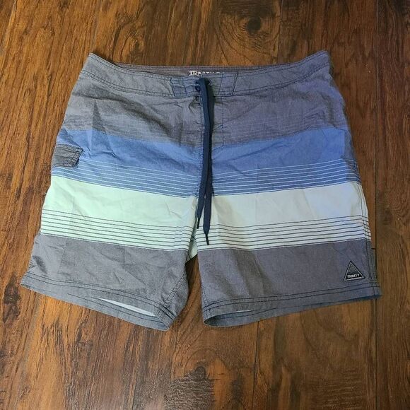 Trinity Striped Board Shorts   - Picture 1 of 8